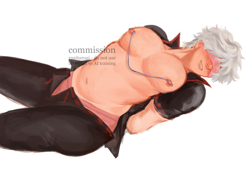 Gintoki Sakata (Gintama) Rule 34 Image