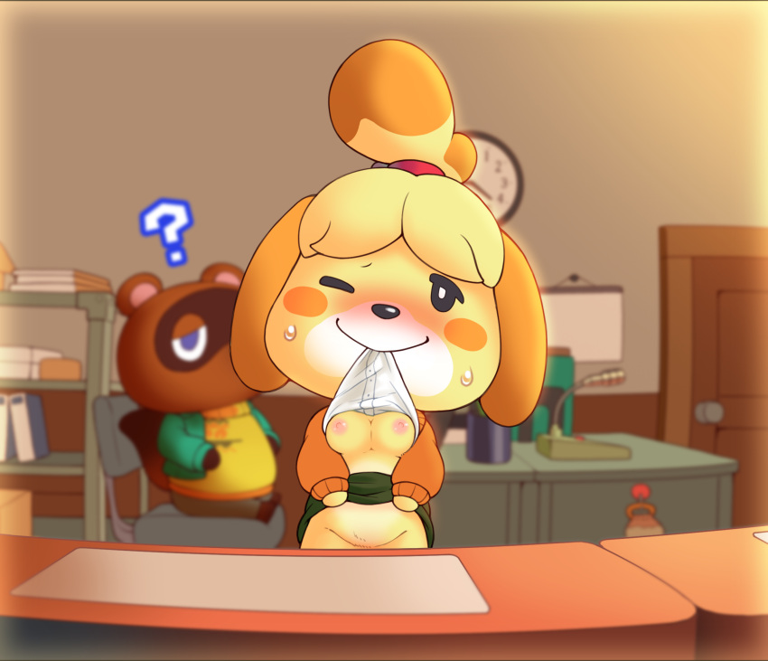 Isabelle (Animal Crossing) Rule 34 Image