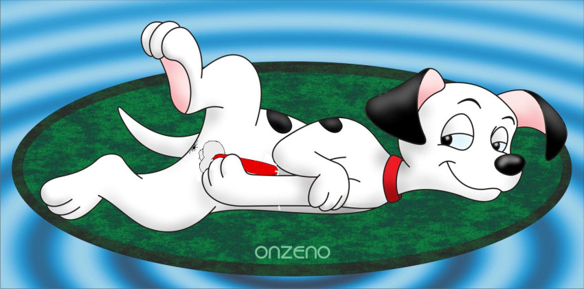 101_dalmatians cub disney feral lucky_(101_dalmatians) male_only onzeno penis solo tagme testicles