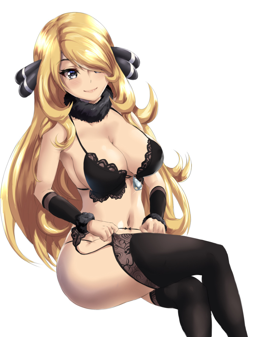 Cynthia (Pokemon) Rule 34 Image