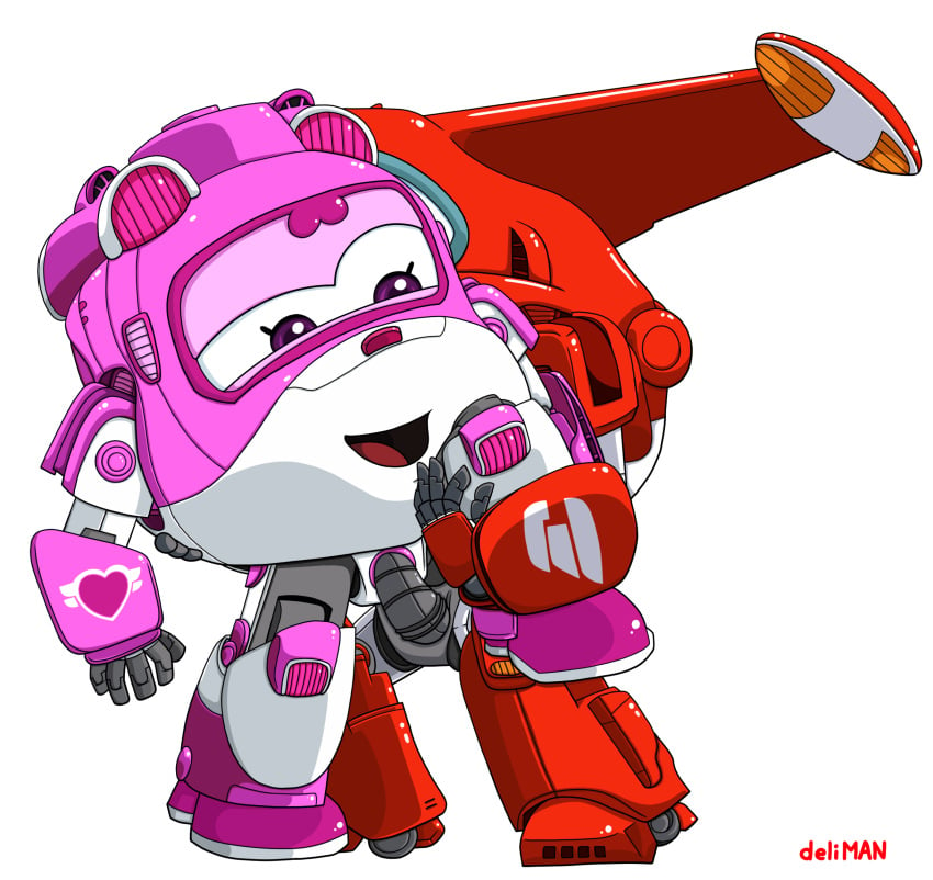 2020s 2021 aircraft airplane alpha_channel animate_inanimate deliman dizzy_(super_wings) duo female hi_res inanimate_object jett_(super_wings) machine male male/female not_furry on_one_leg open_mouth purple_eyes reverse_dancer_position robot sex simple_background standing super_wings tongue transparent_background young