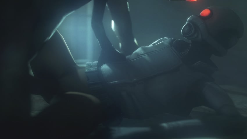 16:9 1_eye 1boy 1girls 3d 3d_(artwork) alien alien_humanoid armor bottomless clothed clothed/nude clothing combine_(half-life_series) combine_assassin_(half-life_series) cybernetics cyborg digital_media_(artwork) duo eye_contact female gas_mask genitals glowing glowing_eyes half-life half-life_(series) headgear helmet hi_res human human_female human_on_humanoid humanoid humanoid_male interspecies looking_at_another looking_at_partner lying machine male male/female mammal mask masked masked_female nude on_back partially_clothed penetration penile penile_penetration penis penis_in_pussy pussy sex solo_focus standing table_lotus_position unknown_artist vaginal_penetration valve video_games vortigaunt widescreen