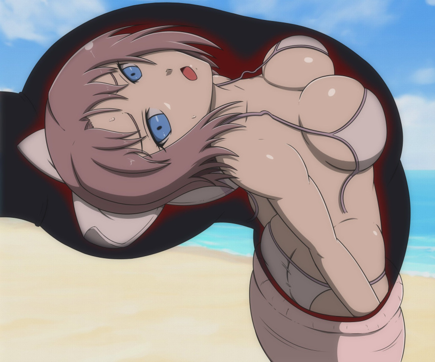 1girls absorbing absorbtion absorption_vore ass beach big_ass big_breasts big_butt blue_eyes blue_sky bow breasts bubble_ass bubble_butt butt cell_(dragon_ball) crossover dat_ass dragon_ball dragon_ball_z flesh_tunnel fleshy_tentacle forced grey_hair huge_ass huge_breasts huge_tail mouth_open ripped_clothing sand senran_kagura shiny shiny_ass shiny_breasts shiny_hair shiny_skin struggling struggling_prey sweat sweatdrop sweating swimsuit tail tail_bondage tail_bulge tail_grab tail_vore thick_tail vore white_bikini white_bikini_bottom white_bikini_top white_body x-ray yugerov yumi_(senran_kagura)