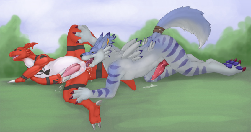 digimon guilmon male_only tagme tojo-the-thief weregarurumon