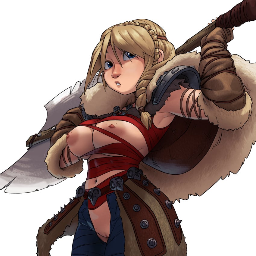 1girls 20th_century_fox 20th_century_studios areola areolae armpits astrid_hofferson axe belly belly_button blonde blonde_female blonde_hair blonde_hair_female blue_eyes boobs bound_breasts braid braided_hair braids breast breasts breasts_out chest_wraps cleavage coolerinker curvaceous curvaceous_body curves curvy curvy_body curvy_female curvy_figure dreamworks exposed exposed_belly exposed_breast exposed_breasts exposed_nipple exposed_nipples exposed_pussy exposed_stomach exposed_vagina female female_focus female_only holding_weapon hourglass_figure how_to_train_your_dragon how_to_train_your_dragon_2 inker_comics inkershike inner_sideboob large_breasts light-skinned_female light_skin looking_at_viewer mostly_clothed nipple nipples partially_nude partially_nude_female pussy sideboob solo solo_female stomach vagina voluptuous voluptuous_female woman wrapped wraps