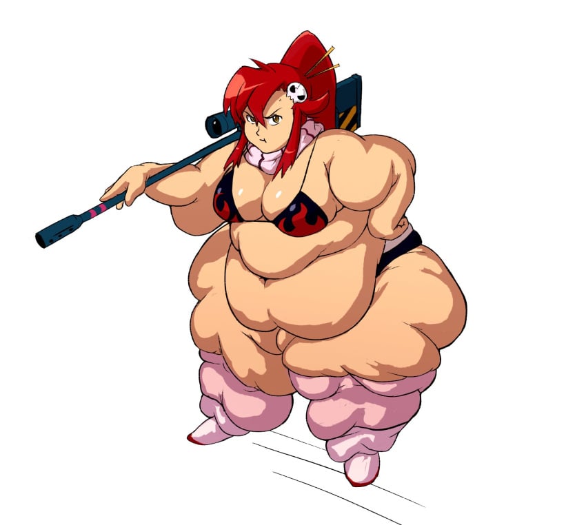 fat_female fat_fetish gurren_lagann softon ssbbw yoko_littner