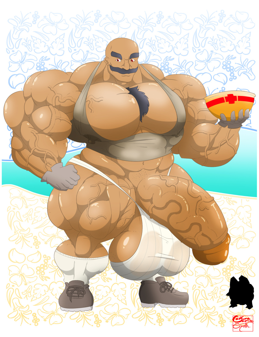 abs alolan_golem biceps bodybuilder centaurus daz_candyman gijinka golem golem_(pokemon) hyper hyper_balls hyper_genitalia hyper_muscles hyper_penis hyper_testicles male male_focus male_only muscle muscles muscular muscular_arms muscular_ass muscular_back muscular_legs muscular_male muscular_thighs nipples pecs pokemon veins veiny_penis