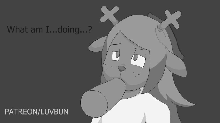 16:9 animated anthro anthro_penetrated antlers capreoline cervid clothing deltarune duo erection fellatio female female_penetrated hair hand_on_head hi_res horn human kris_(deltarune) lil'bun long_hair male male/female male_penetrating male_penetrating_female mammal noelle_holiday oral oral_penetration penetration penile penile_penetration reindeer sex short_playtime snowgrave undertale_(series) video_games white_clothing widescreen