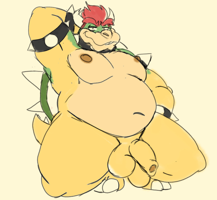 Bowser (Mario Bros) Rule 34 Image