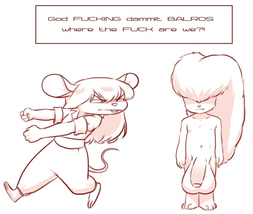 anthro aogami balls balros big_balls big_penis chip_'n_dale_rescue_rangers corruption deltarune disney echoen echoen's_elixir female gadget gadget_hackwrench genitals growth hair hi_res huge_balls huge_cock hyper hyper_balls hyper_genitalia hyper_penis male mammal meme mouse murid murine mutation penis reality_revision reality_warping references rodent suddenly_deltarune undertale_(series) video_games