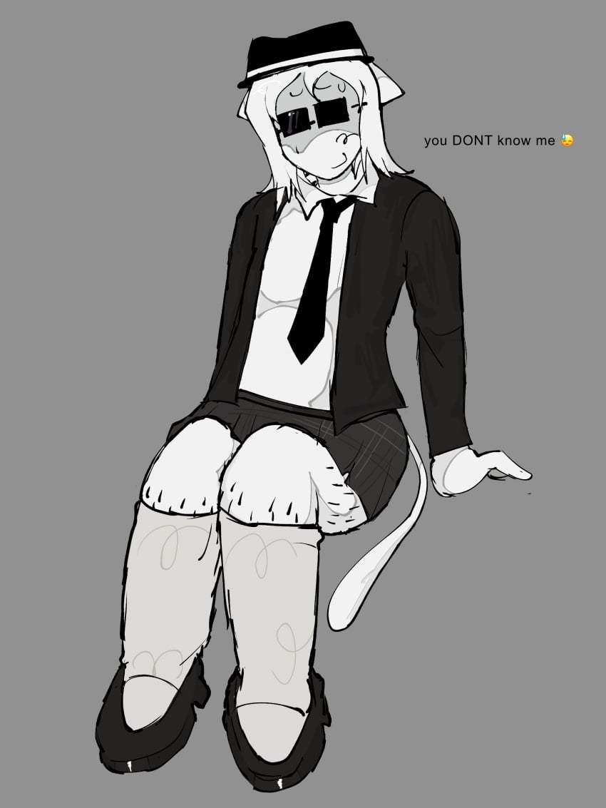 artist_request catboy chance_(forsaken) femboy forsaken_(roblox) roblox roblox_game robloxian skirt source_request tagme