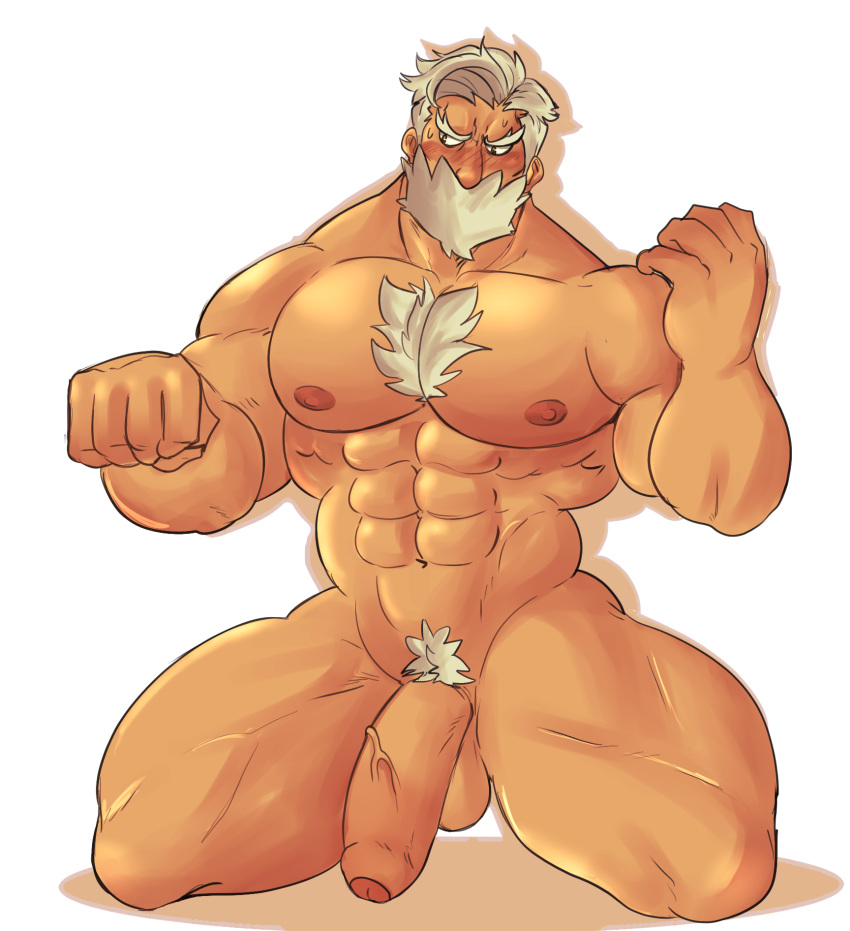 balls bara drayden gay juggermelon male male_only muscles muscular npc_trainer penis pokemon