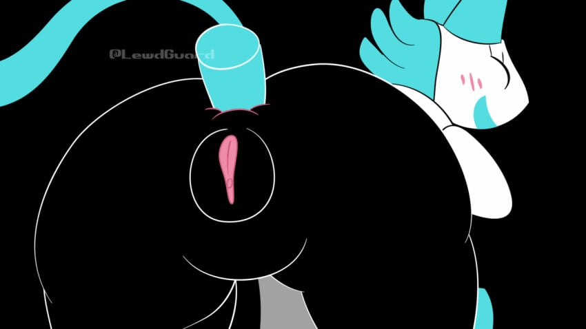 16:9 anal anal_sex animated anthro anus ass big_butt blush butt_focus deltarune disembodied_penis duo felid feline female genitals happy happy_sex high_framerate highguard male male/female mammal motion_tweening penetration penis pussy sex short_playtime tasque_manager_(deltarune) undertale_(series) video_games widescreen