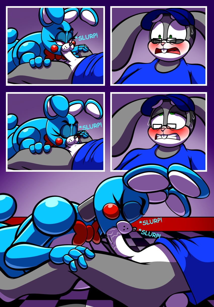 Toy Bonnie (Fnaf) Rule 34 Image