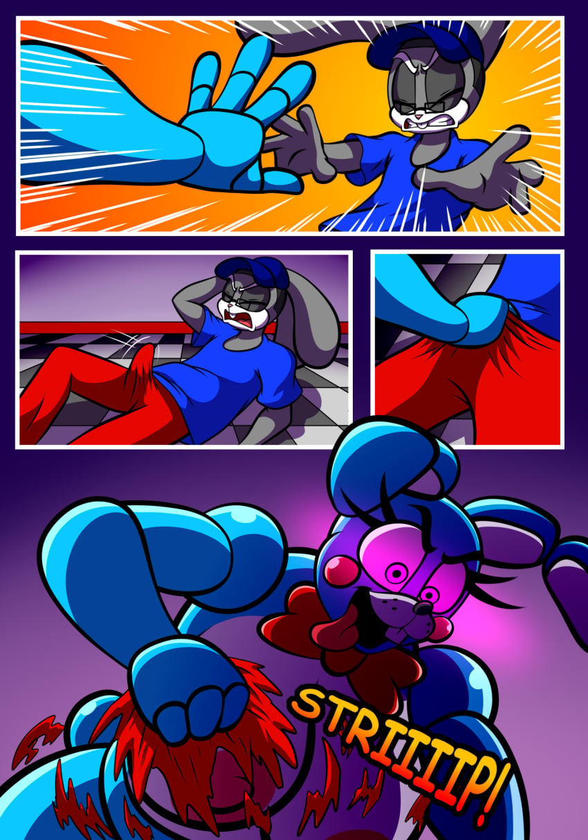 Toy Bonnie (Fnaf) Rule 34 Image