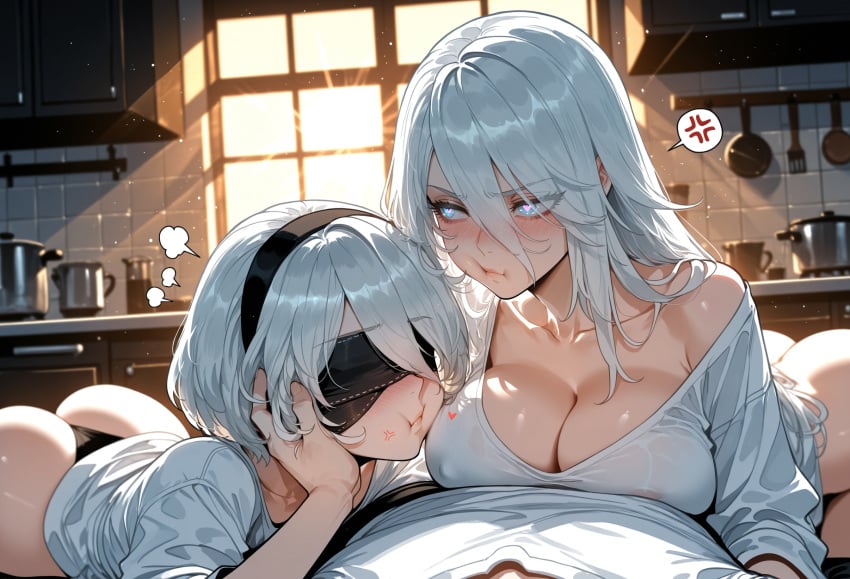 Yorha 2b (Nier: Automata) Rule 34 Image