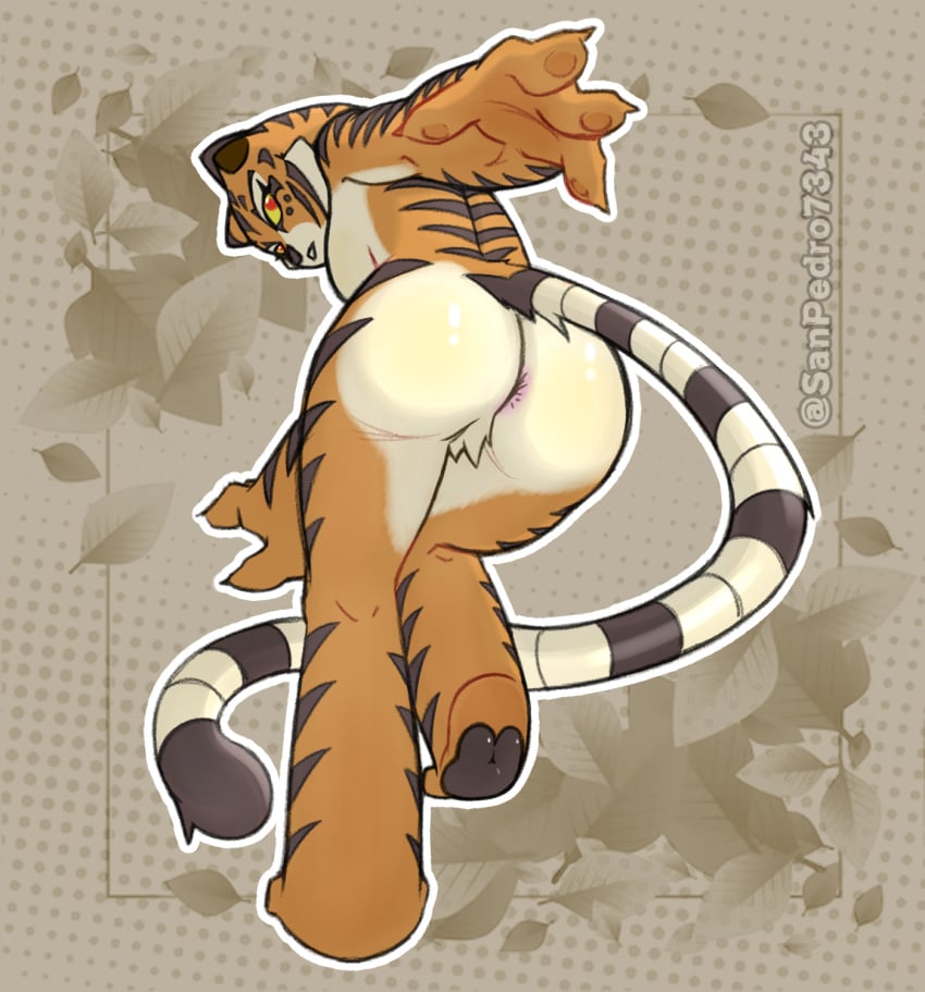 Master Tigress (Dreamworks) Rule 34 Image