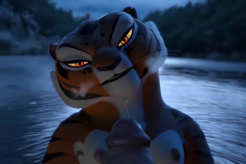 Master Tigress (Kung Fu Panda) Rule 34 Image