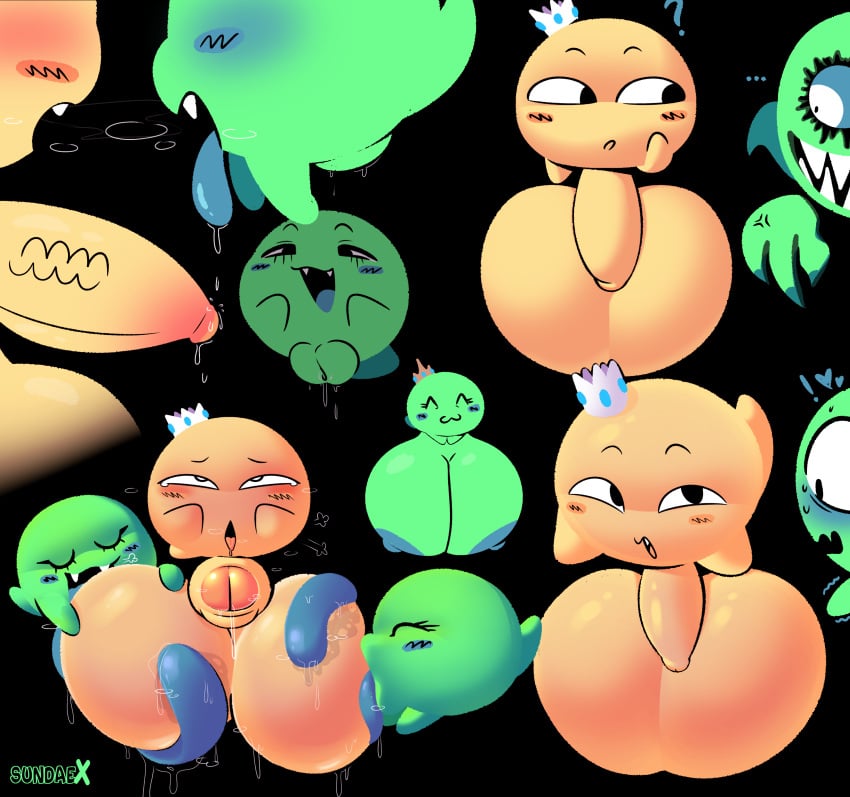 Boo (Mario) Rule 34 Image