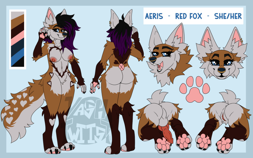 Aeris (Aeristhefox) Rule 34 Image