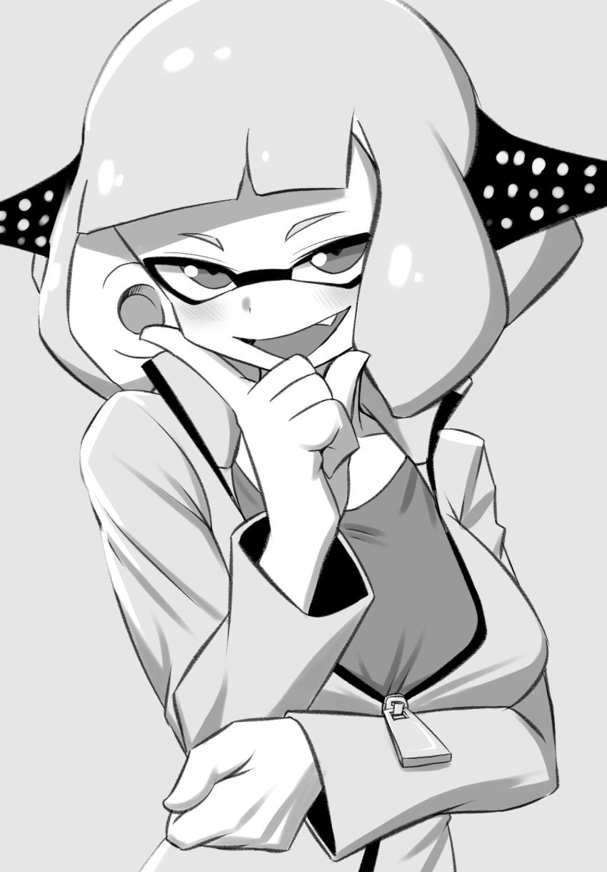 agent_4_(splatoon) grin inkling inkling_girl nintendo nobunagapero peronattu splatoon splatoon_2 tagme