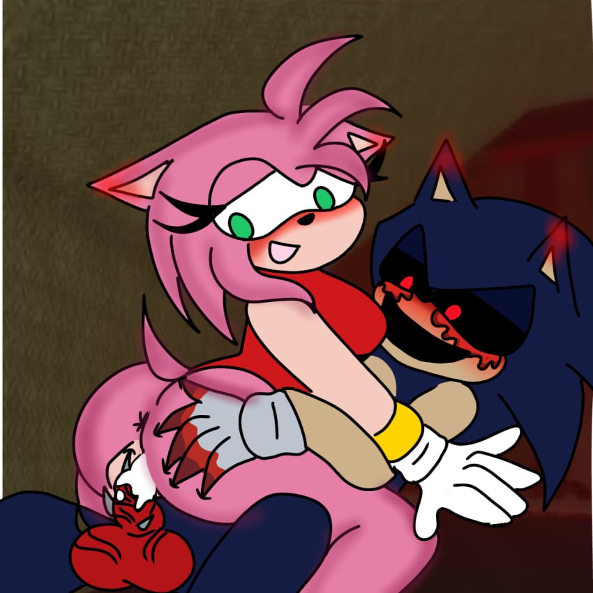 amy_rose background consensual_sex cum_in_pussy cum_inside hedgehog kolossos simple sonic.exe_the_disaster sonic_(series)