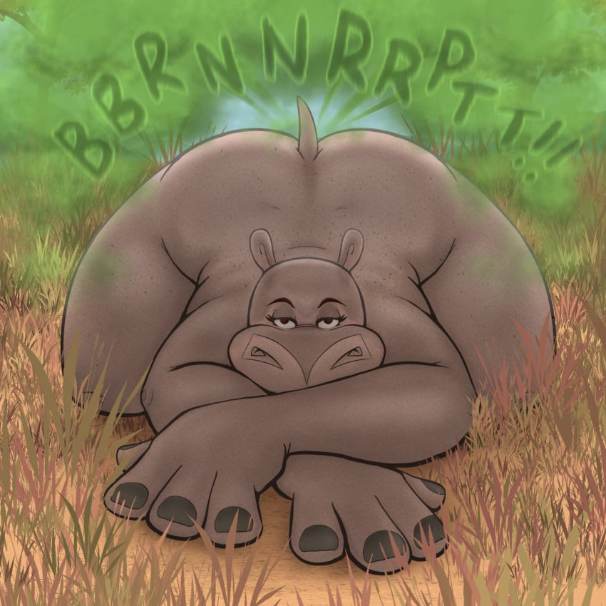 1:1 2024 anthro ass at common down dreamworks eyelashes fart fart_cloud female front gloria_the_hippopotamus green_fart head heathermactavish hi_res hippopotamid hippopotamus looking lying madagascar_(series) madagascar_3_europe's_most_wanted madagascar_escape_2_africa mammal nude on overweight paramount_pictures savanna solo tail thick thighs universal_studios up viewer