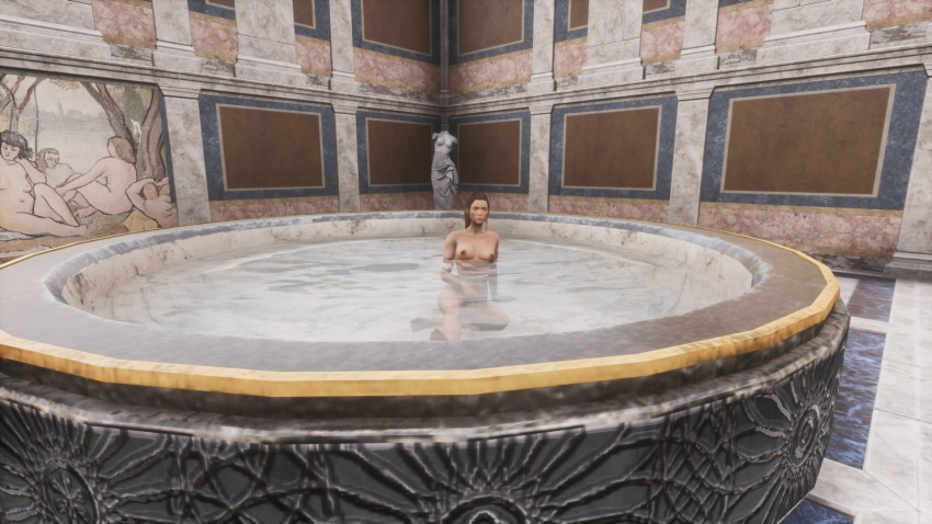 1girls 3d age-undreamed-of completely_nude completely_nude_female conan_exiles female game_screenshot nude nude_female solo