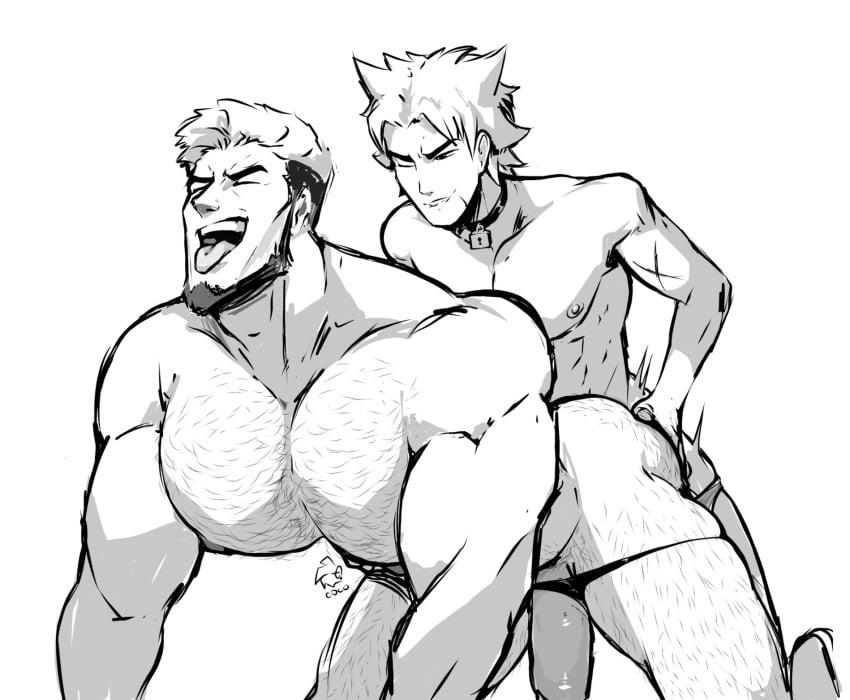 2boys abs age_difference anal anal_sex balls bara beard big_ass big_bottom_small_top big_butt big_pecs big_penis big_sub_small_top black_socks blush blush bottomless camp_buddy cat_ears coco_arts30 cum cumming cumming_from_anal_sex daddy dilf ejaculation ejaculation_while_penetrated erect_penis erection facial_hair gay goro_nomoru hairy hairy_ass hairy_legs hairy_male horny horny_male human human_only light-skinned_male light_skin male male/male male_focus male_only male_penetrated male_penetrating male_penetrating_male mature_male muscular muscular_male old_submissive_man older_male on_side one_eye_closed partially_clothed pecs pectorals penetration penis penis_in_ass pubes silver_fox small_top_big_bottom thick_ass thick_thighs twink_top twink_topping_daddy white_hair yaoi yoichi_yukimura younger_dom_older_sub younger_penetrating_older