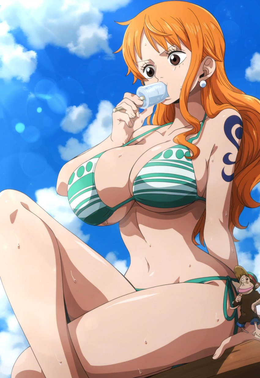 ai_generated female female_only nami_(one_piece) one_piece tbaanime