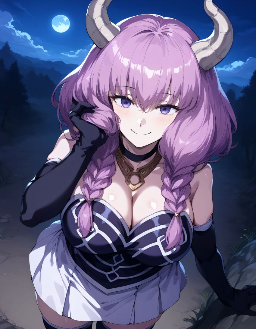 1girls ai_generated alternate_breast_size aura_(sousou_no_frieren) big_breasts bostin breasts busty curvaceous curvy curvy_body curvy_female curvy_figure female huge_breasts large_breasts sousou_no_frieren sweat sweating sweaty sweaty_body sweaty_breasts thick_thighs thighs venus_body voluptuous