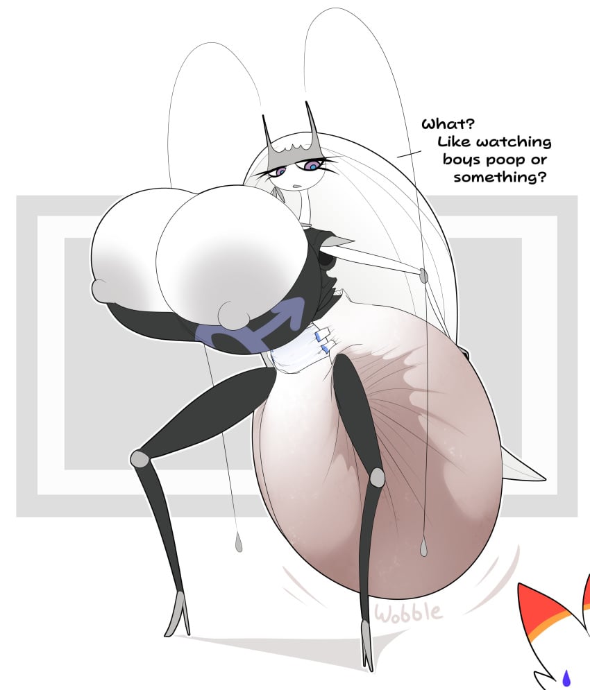 busty_boy chocomintshake diaper diaper_fetish hyper hyper_breasts hyper_diaper male male_only pheromosa pokémon_(species) pokemon pokemon_(species) pokemon_sm soiled_diaper soiling soiling_diaper tagme