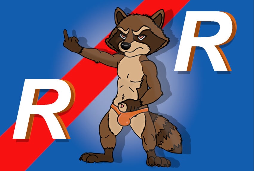 animal_genitalia anthro bastiondurr clothing genitals guardians_of_the_galaxy herrotheotter male male_only marvel marvel_comics penis rocket rocket_raccoon sheath solo underwear