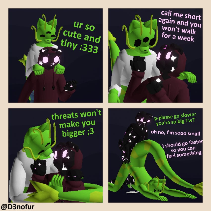3d alien anal anal_sex angry anthro anthro_on_anthro anthro_only anthro_penetrated anthro_penetrating anthro_penetrating_anthro ass_up black_body blender_(artwork) blender_eevee bodily_fluids canid canine canis clothing comic crop_top cum cum_on_ground cum_while_penetrated d3nofur digital_media_(artwork) domestic_cat domestic_dog dragon duo ejaculation felid feline felis floppy_ears from_behind_position genital_fluids genitals glacia_(d3nofur) glowing glowing_eyes green_body happy hi_res hoodie instant_loss_2koma leapfrog_position low_poly male male/male male_penetrated male_penetrating mammal markings mythological_creature mythological_scalie mythology penetration penile penile_penetration penis pixelated plingus_(d3nofur) scalie sex shirt star_(marking) tail topwear whiskers
