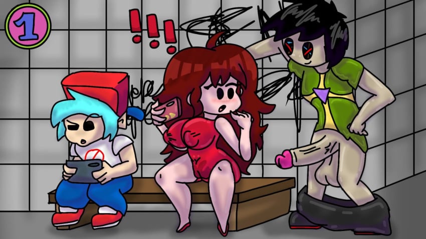 Boyfriend (Friday Night Funkin) Rule 34 Image