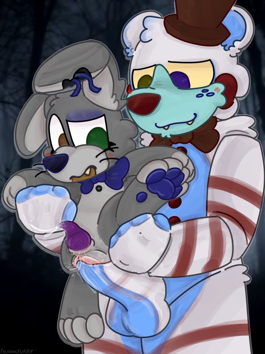 1boy 4_fingers 4_toes adult_on_cub adult_on_young age_difference age_gap ambiguous_consent ambiguous_gender ambiguous_on_male analog_horror animatronic animatronic_male anthro anthro_on_anthro anthro_only anthro_penetrating_anthro artist_name balls bear big_cock big_dick big_dom_small_sub big_penis blue_belly blue_bowtie blue_eye blue_pawpads blue_stomach blush bow_tie bowtie brown_bowtie brown_hat bunny button buttons cheek_fluff cock cub cub_and_adult cub_on_adult cub_penetrated cum cum_in_pussy cum_inside cumming cumming_while_penetrated cuntboy cuntboy_sans_balls dick digital_media_(artwork) duo eyelashes eyeliner fang felixmcfurry fur furry furry_on_furry furry_only gray_fur green_eyes grey_fur herm herm_on_male hermaphrodite heterochromia holding_partner intersex jizz knot large_cock large_dick large_penis leg_up legs_up male male_cub male_on_ambiguous male_only maleherm mammal markings_(fur) multi_genitalia no_eyebrows older_penetrating_younger olive_eyes open_mouth orange_mouth outdoors paw_pads paws penetration penis penis_in_pussy penis_size_difference possible_rape purple_penis pussy pussy_juice rabbit raised_eyebrow red_cheeks red_nose red_stripes rocket_(the_walten_files) semen sex showbear_(the_walten_files) signature size_difference small_cock small_dick small_penis small_sub_big_dom snout standing standing_sex stock_image_background strange_penis stripes the_walten_files top_hat tophat two_tone_body two_tone_fur unsure unusual_penis ursid ursine vaginal_penetration vaginal_sex whiskers white_fur wires yellow_sclera young younger_penetrated younger_sub