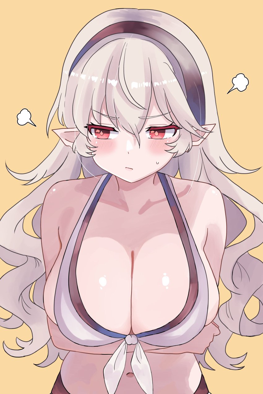 breasts corrin_(female)_(fire_emblem) corrin_(female)_(summer)_(fire_emblem) corrin_(fire_emblem) corrin_(fire_emblem)_(female) corrin_(summer)_(fire_emblem)_(female) female female_only fire_emblem fire_emblem_fates fire_emblem_heroes human n_54 nintendo tagme white_skin