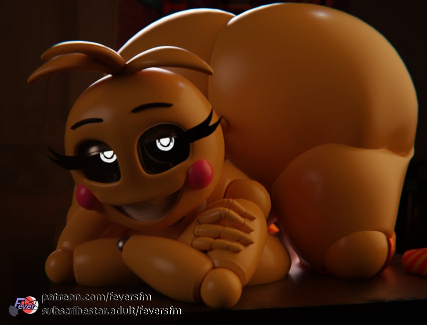 1girls 3d absurd_res animatronic anthro anthrofied ass ass_up avian bent_over big_ass bird blush blush_stickers breasts bubble_butt chicken curvaceous curvy curvy_figure digital_media_(artwork) eyebrows eyelashes fat_ass female female_focus female_only feversfm five_nights_at_freddy's five_nights_at_freddy's_2 fur furry galliform gallus_(genus) glistening glistening_body heart-shaped_pupils hi_res hourglass_figure looking_at_viewer mammal motion_lines naughty_face sharp_teeth solo tagme thick_thighs toy_chica_(fnaf) toy_chica_(love_taste) video_games voluptuous voluptuous_female white_eyes wide_hips yellow_body yellow_fur