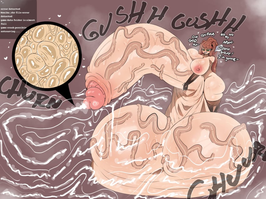 Monika (Doki Doki Literature Club) Rule 34 Image