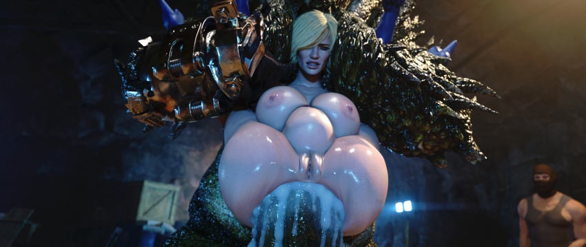 1girls 1monster 3d 4boys 4k anal anal_penetration anal_sex batman:_arkham_knight batman_(series) big_breasts blender blonde_hair cum cum_in_ass cum_inside dc dc_comics destroyed_anus full_nelson gigantic_penis huge_breasts huge_cock hyper_penis icedev impossible_fit inflation it'll_never_fit kara_zor-l karen_starr killer_croc large_breasts large_penis power_girl questionable_consent size_difference stomach_bulge superman_(series) waylon_jones