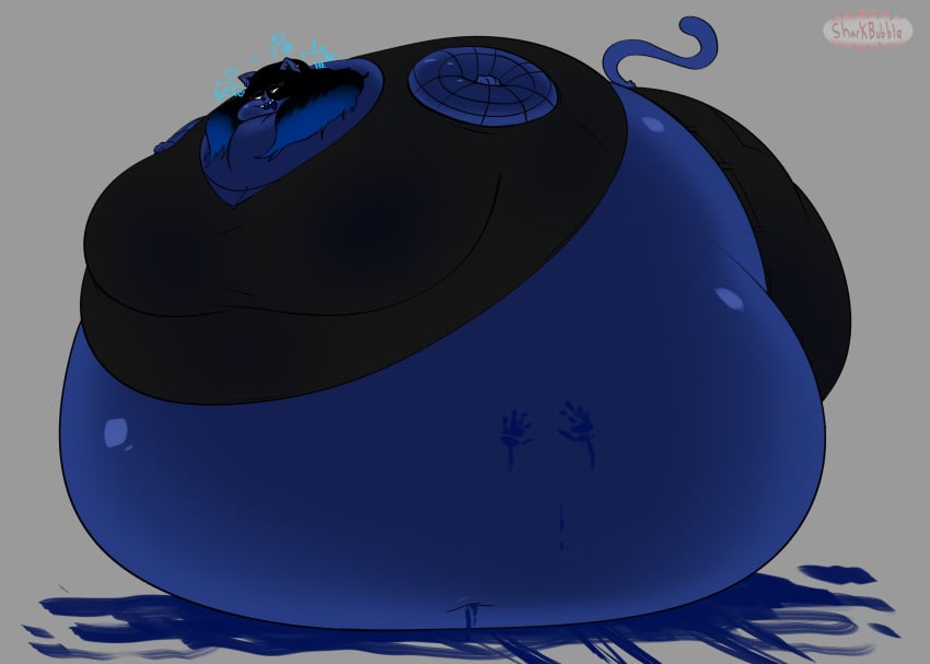 big_breasts blueberry_inflation breasts female furry huge_breasts inflation sharkbubble tagme thick_thighs wide_hips