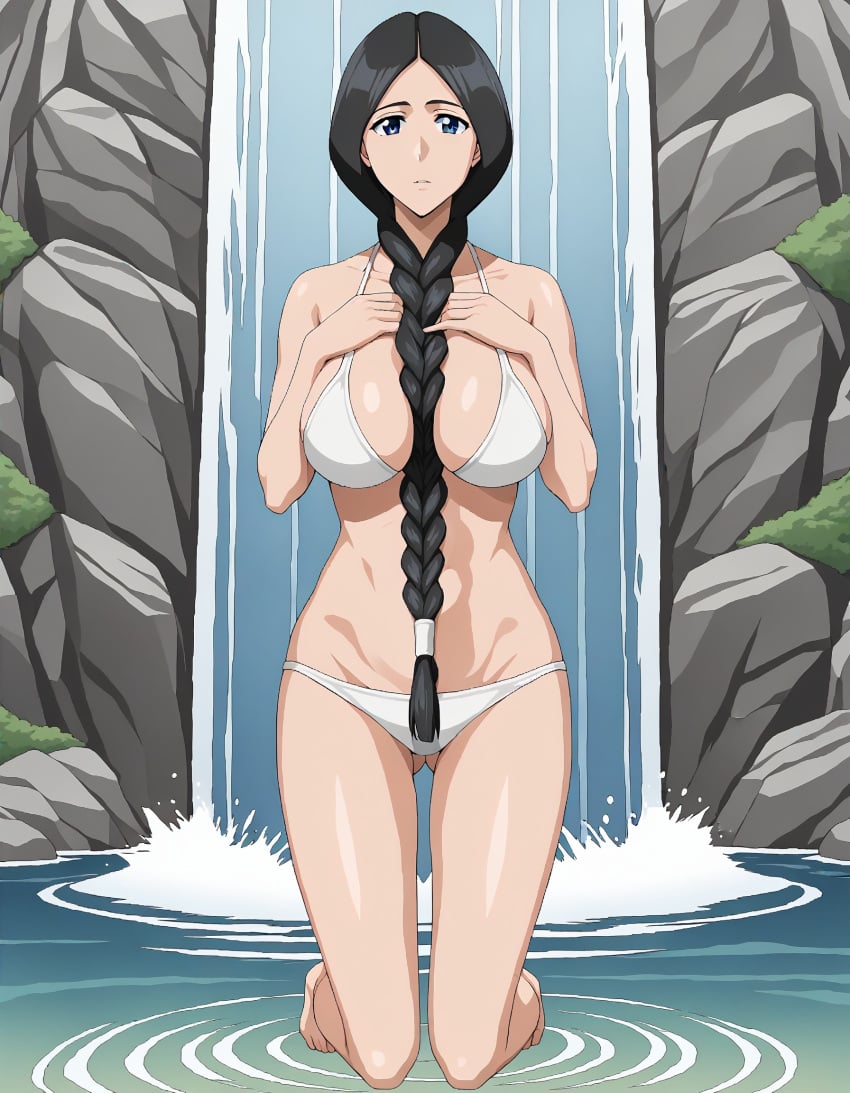 ai_generated big_breasts bikini bleach unohana_retsu