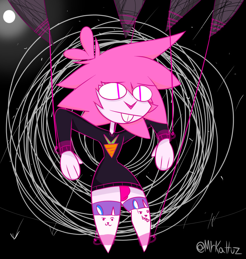 1boy ? alastor_(hazbin_hotel) ass ass_up bath bathroom bathroom_sex bunny bunny_boy bunny_ear bunny_ears bunny_feet bunny_girl bunnygirl femboy femboy_focus hazbin_hotel huge_ass huge_balls huge_cock huge_testicles male male_only mrkattuz_(artist) pink pink_(mrkattuz) pink_body pink_eyes pink_fur pink_hair pink_nipples pink_nose pink_penis pink_skin precum sweater sweater_dress sweater_lift sweater_only teeth_showing teeth_visible thick_ass wide_hips