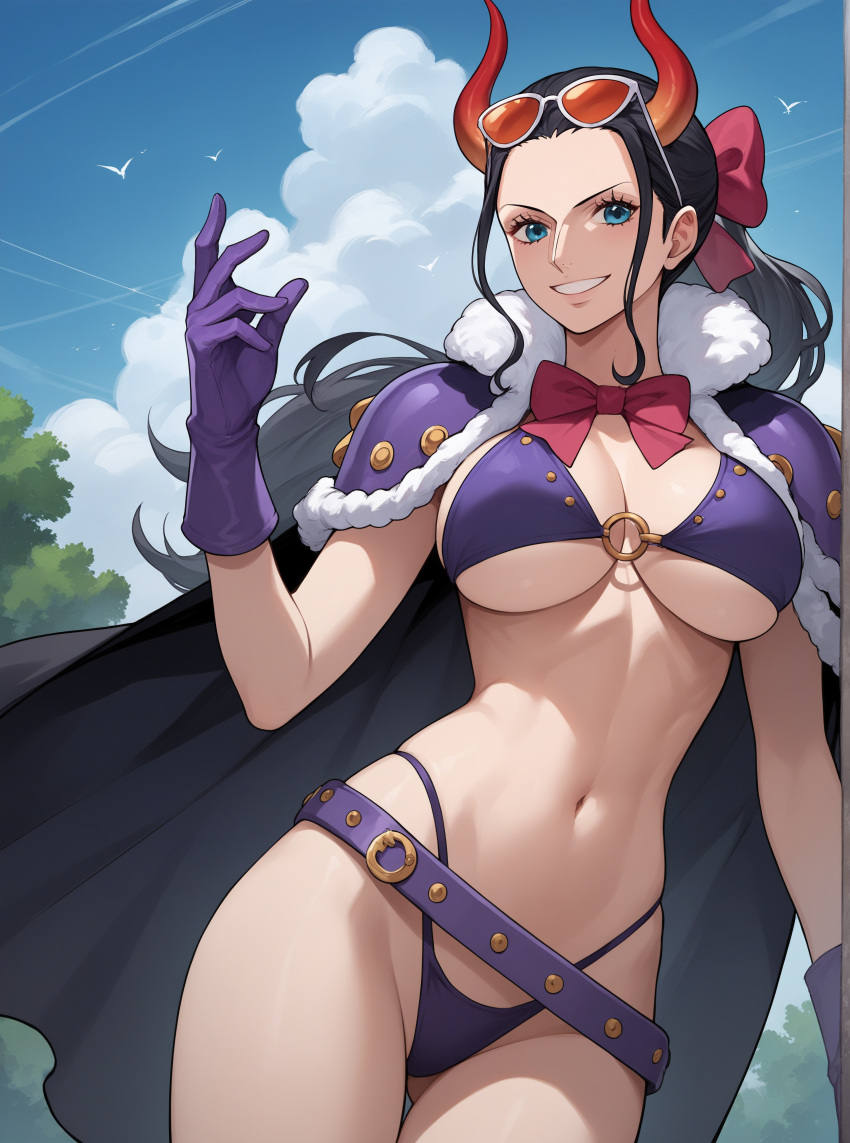 ai_generated beast_pirates_(cosplay) female female_only nico_robin one_piece robinlover solo tagme