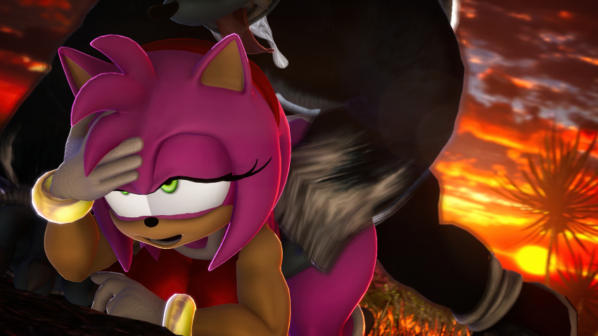 16:9 3d 4k absurd_res amy_rose blue_body blue_fur bodily_fluids brandi clothing digital_media_(artwork) drooling duo eulipotyphlan female footwear fur gloves green_eyes hair handwear hedgehog hi_res male male/female mammal open_mouth pink_body saliva sega sex sonic_(series) sonic_the_hedgehog sonic_the_werehog sonic_unleashed source_filmmaker sunset tongue tongue_out video_games were wereeulipotyphlan werehog widescreen