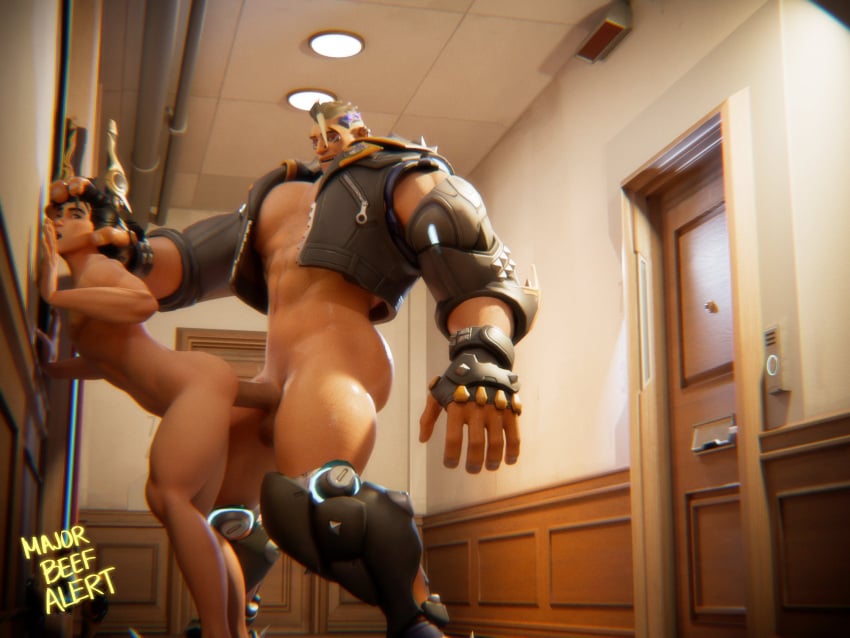 Hazard (Overwatch) Rule 34 Image