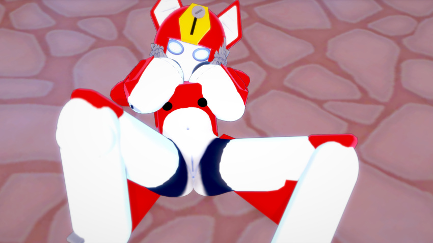 3d catgirl female furry koikatsu medarot peppercat pussy renhentai robot_girl vagina
