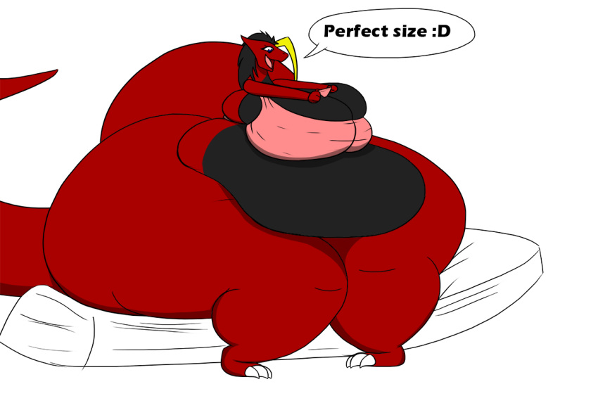 :d anthro area-br34k ass belly big_ass big_belly big_breasts big_butt breasts cleavage dragon fat fat_dragon_female female huge_ass huge_butt huge_hips huge_thighs hyper hyper_ass hyper_butt hyper_hips hyper_thighs obese obese_anthro obese_dragon obese_female open_mouth overweight overweight_anthro overweight_dragon overweight_female red_body wide_hips