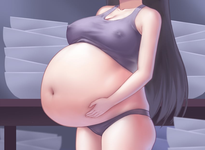 1girls belly belly_bulge belly_expansion belly_stuffing bellystuffing big_belly bloated bloated_belly burnjungle erect_nipples expansion female hand_on_belly nipple_bulge overeating panties solo_female stuffed stuffed_belly