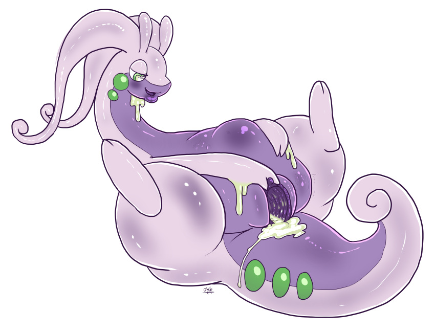 absurd_res desbjust feral genitals goodra hi_res nintendo pokémon_(species) pokemon pokemon_(species) pokemon_only pussy unbirthing vaginal_penetration video_games vore